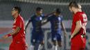 Ini menjadi hasil imbang kedua bagi Persija Jakarta setelah sebelumnya bermain 1-1 melawan PSS Sleman. (Foto: Bola. Com/ M Iqbal Ichsan)