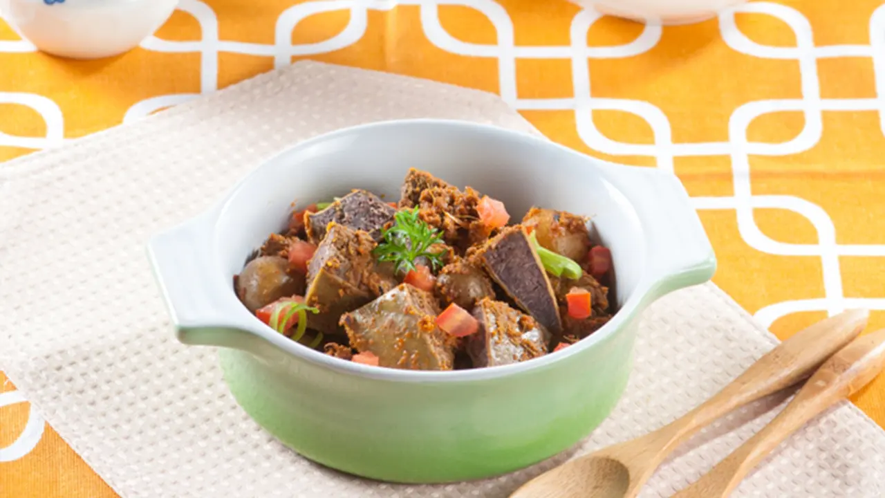 resep limpa sapi pedas