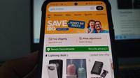 Aplikasi Temu adalah platform e-commerce asal China yang menawarkan direct-to-consumer (D2C). Ini dianggap mengancam UMKM di Indonesia (dok: Ilyas)