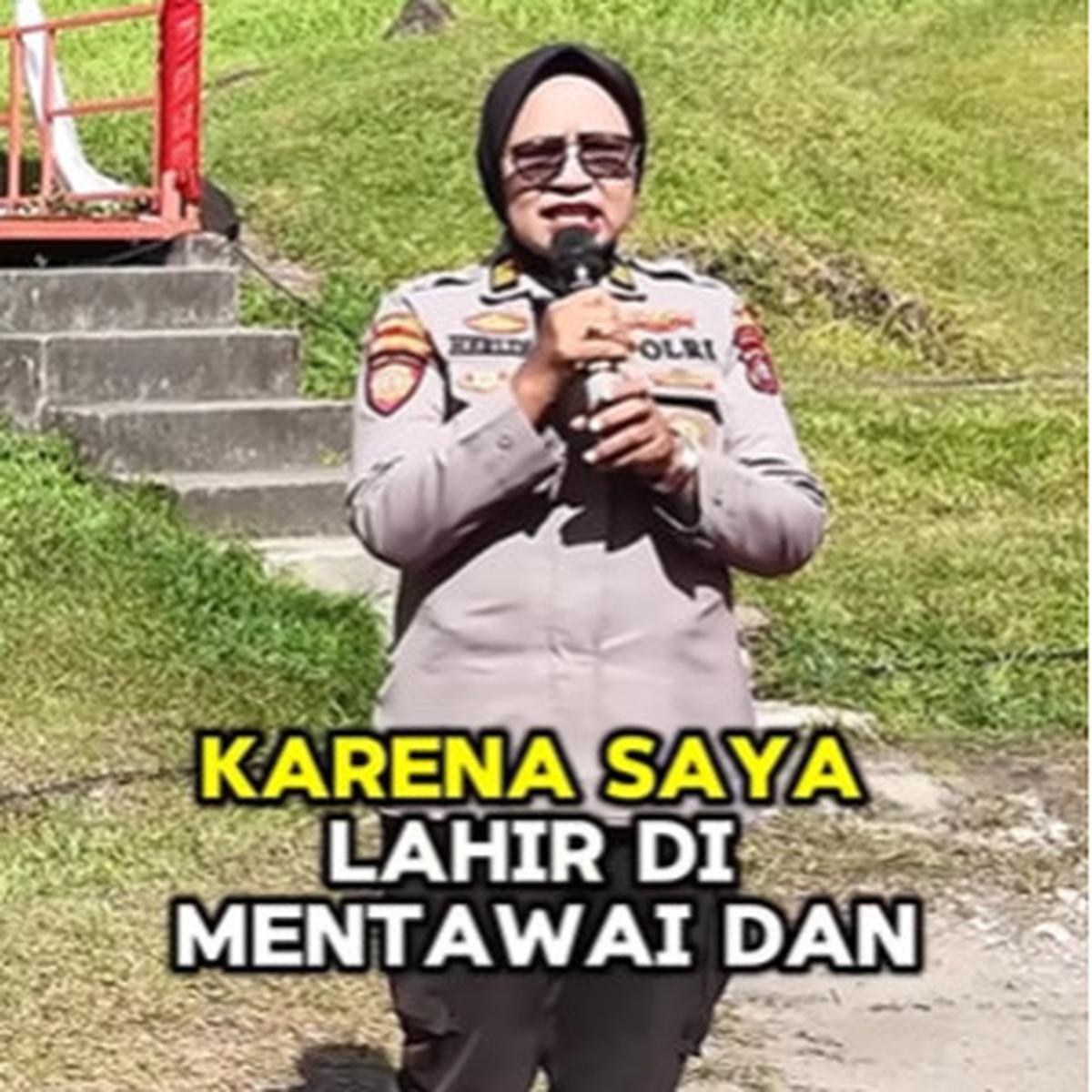 Polwan jadi Kapolsek