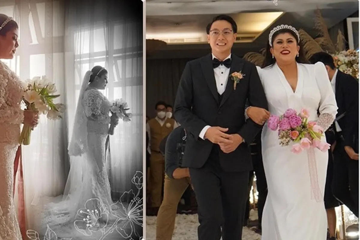 6 Momen Pernikahan Regina Ivanova dan Lucky Jayadi, Penuh Kebahagiaan