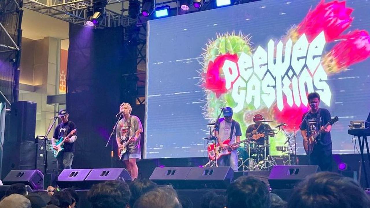 Pee Wee Gaskins Panaskan Hammersonic 2026, Perkenalkan Gitaris Baru di Panggung Magnumotion