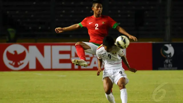 Ketat, Laga Timnas Indonesia U-19 vs Myanmar U-19 Berakhir Imbang