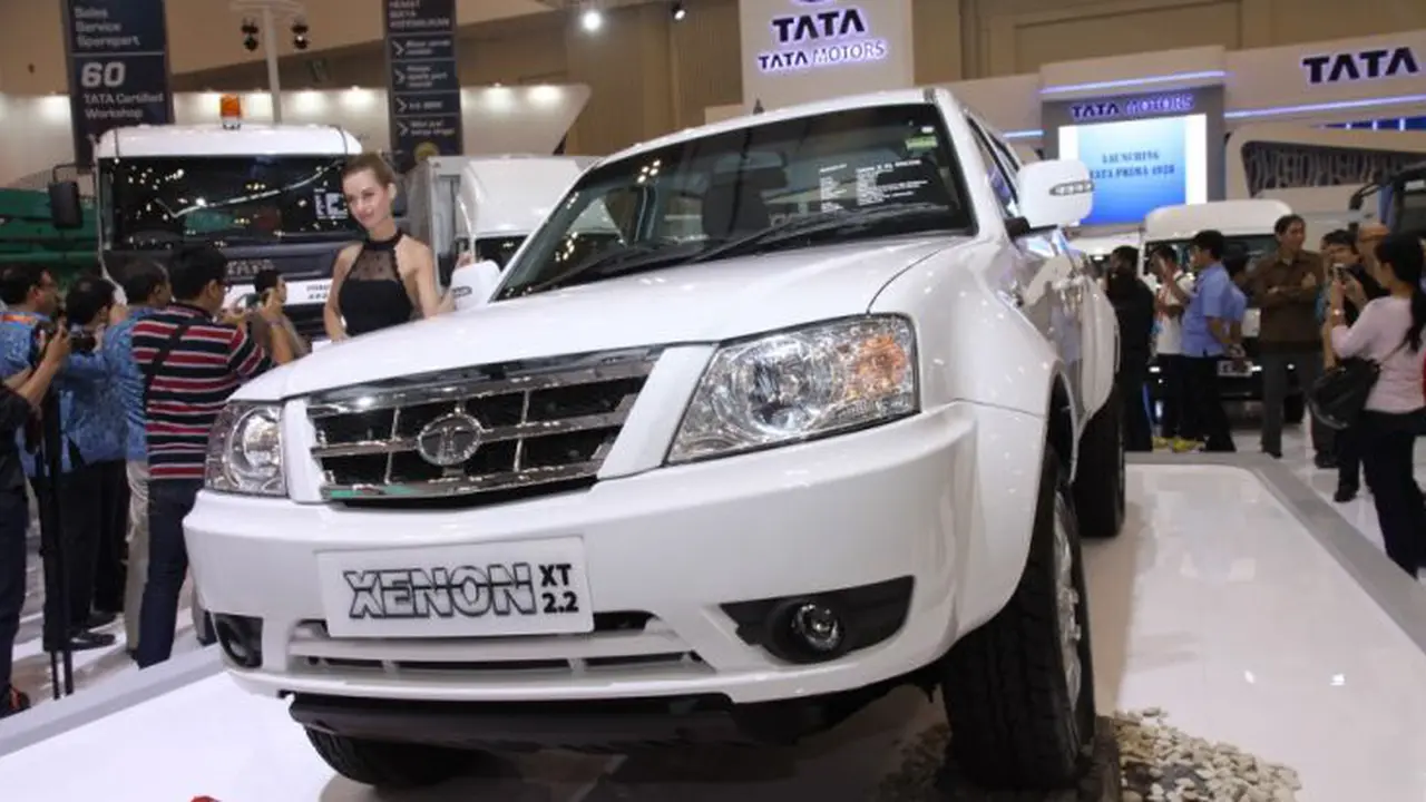 Pikap Double Cabin Dari Negeri Hindustan Mampir ke GIIAS