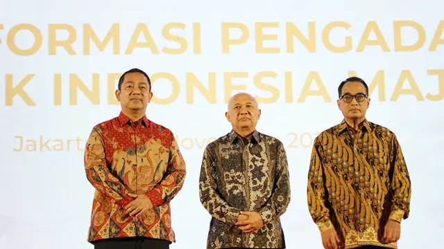 Menteri Koperasi dan UKM Teten Masduki dalam Rapat Koordinasi Nasional (Rakornas) Pengadaan 2023 pada Selasa (11/6/2023). (Dok LKPP)