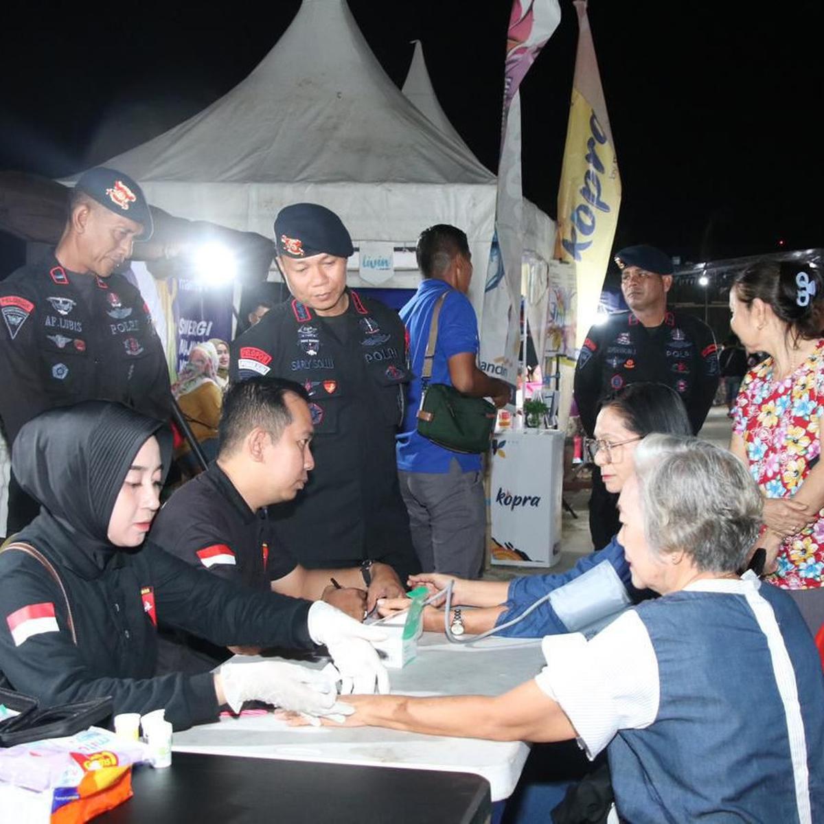 polri bergegas bantu masyarakat korban gempa di tarakan