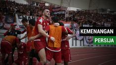Berita video gol terakhir Maman menjadi penentu kemenangan Persija Jakarta atas Sriwijaya FC dengan hasil akhir 3-2 dalam lanjutan Gojek Liga 1 2018 bersama Bukalapak di Cikarang, Sabtu (24/11/2018).