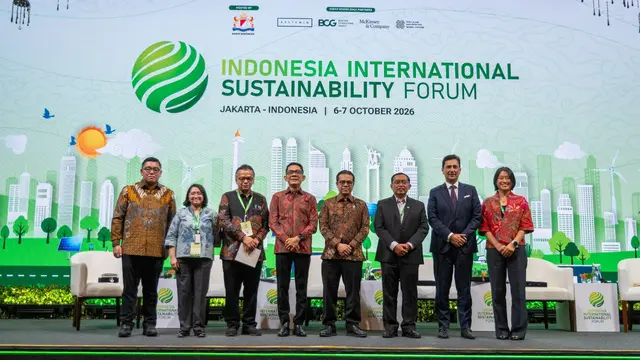 Indonesia International Sustainability Forum (ISF) 2026 di Hotel Indonesia Kempinski, Jakarta. (Dok Tony Blair Institute)