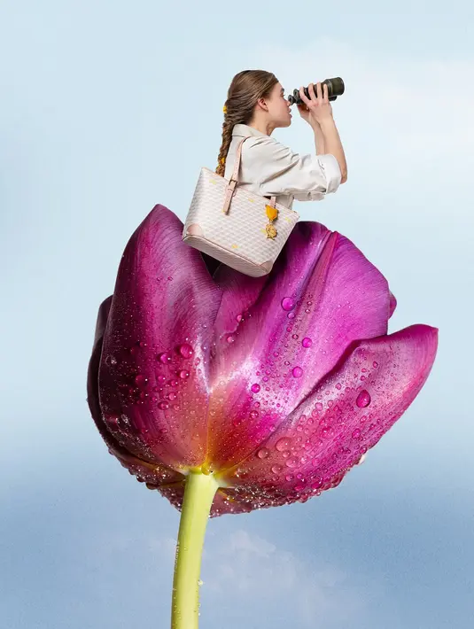 Koleksi terbaru Fauré Le Page banyak bercerita tentang Yunani Kuno, dewa alam, dan bunga dalam lanskap mimpi. Foto: Document/Fauré Le Page.