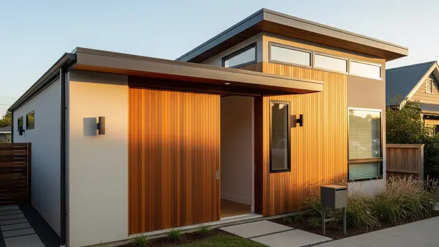 Model Rumah dengan Pintu Geser Sederhana/Gemini AI