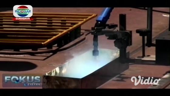 VIDEO: Kapal Bantu Rumah Sakit TNI AL Masuk Tahapan Baru di PT Pal