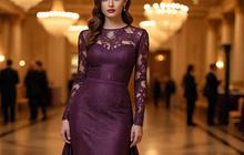 Cara Styling Long Dress Brokat agar Lebih Modern dan Nggak Terkesan Kaku, Dijamin Anti Gagal