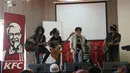 Persembahan terakhir Zian Zigaz ketika masih menjadi vokalis band bergnre pop rock. (Nurwahyunan/Bintang.com)