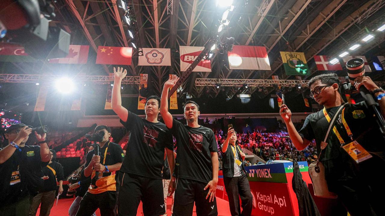 Tribute to The Daddies kepada  Mohammad Ahsan/Hendra Setiawan