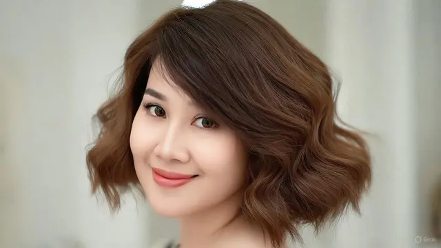 Model Rambut Wanita Bob Panjang / Ilustrasi AI