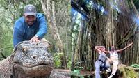Usher Liburan ke Indonesia, Mampir Pulau Komodo hingga Naik Kuda di Sumbawa. (Dok: IG @usher)