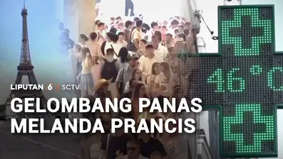 Gelombang panas ekstrem melanda Prancis dan memaksa sejumlah destinasi wisata ikonik di Paris menyesuaikan jam operasionalnya.