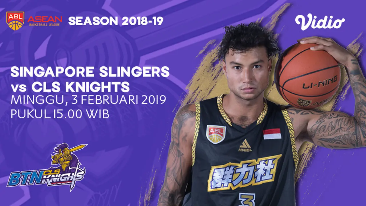 Live Streaming ABL: Singapore Slingers vs CLS Knights