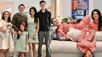 Potret Farah Quinn dan Dua Anak Sambung (Sumber: Instagram/farahquinnofficial0