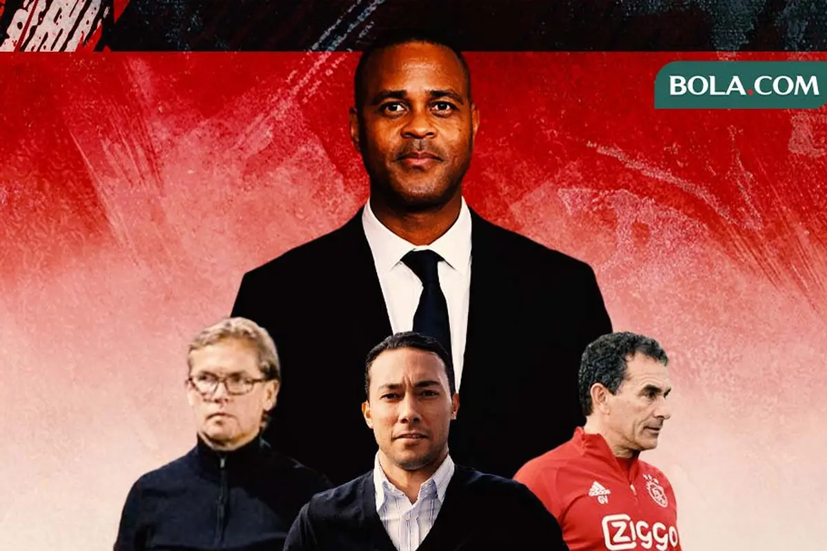 Timnas Indonesia - Patrick Kluivert, Denny Landzaat, Alex Pastoor, Gerald Vanenburg