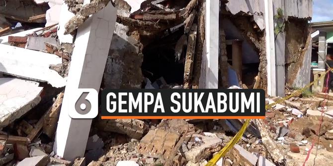 VIDEO: 200 Lebih Rumah Rusak Akibat Gempa Sukabumi