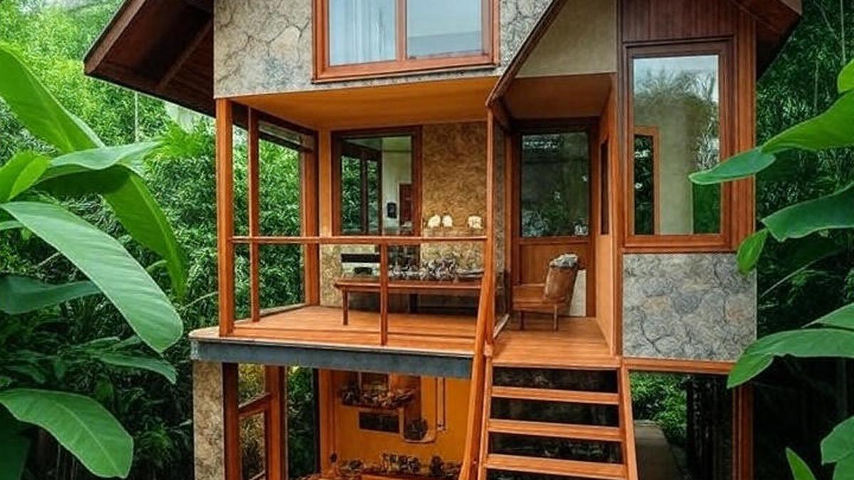 7 Rumah Kampung Type 36 Dua Lantai, Cocok Buat Investasi Jangka Panjang