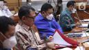 Kepala Badan Narkotika Nasional (BNN) Komjen Pol Petrus Reinhard Golose mengikuti rapat dengar pendapat dengan Komisi III DPR di Kompleks Parlemen, Senayan, Jakarta, Senin (7/6/2021). Rapat membahas penyusunan program kerja tahun 2022. (Liputan6.com/Angga Yuniar)