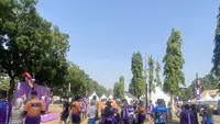 Peserta Lari Terganggu Abu Anak Krakatau, Debu Masuk Sepatu dan Kaca Mata