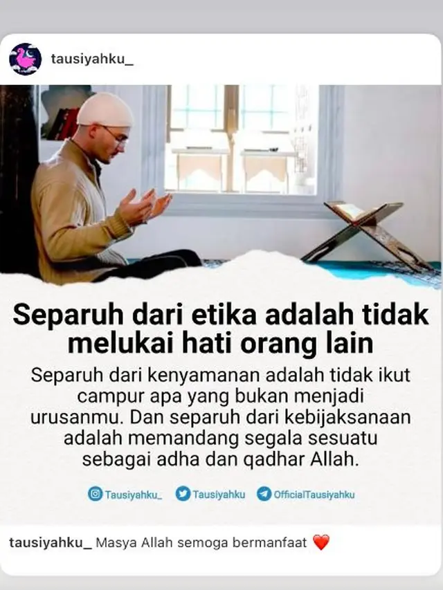 Unggahan Ibunda Calon Suami Ayu Ting Ting