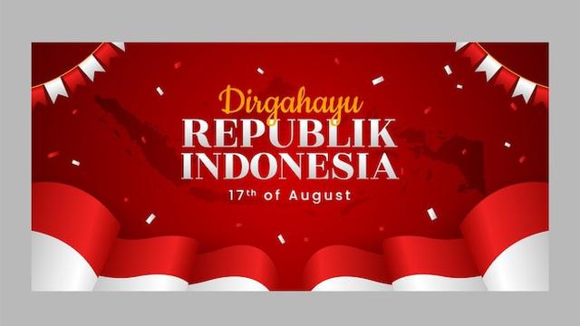 Ilustrasi kemerdekaan RI, 17 Agustus