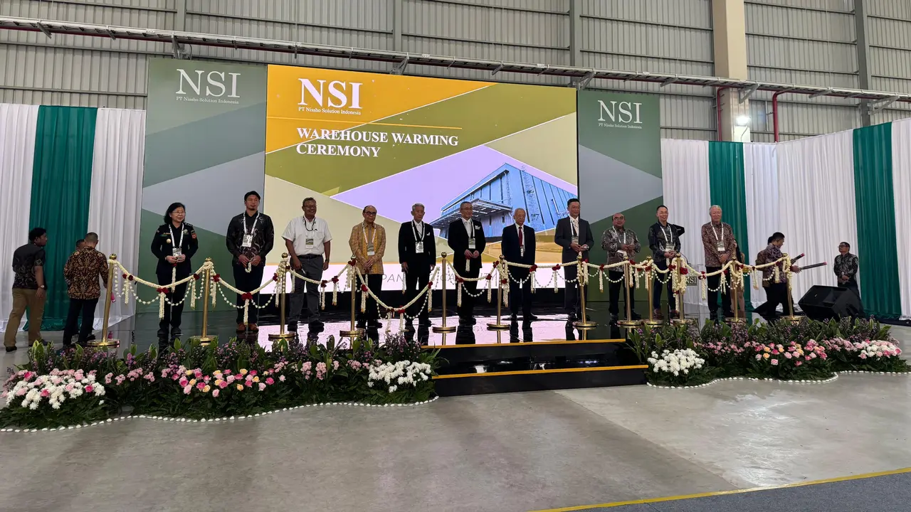Nissho Solution meresmikan pembukaan Gudang Tahap 2 di kawasan Suryacipta City of Industry, Karawang. (Dok Suryacipta)