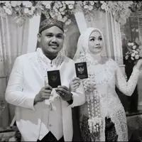 Salma Salsabil dan Dimansyah Laitupa Hanya Akad di KUA (Instagram/@inframe_photo)
