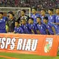 PSPS Pekanbaru optimistis menyambut persaingan di Grup 1 Liga 2 2017. (Bola.com/Ronald Seger)