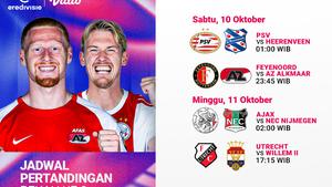 Eredivisie 2026/27: Beradu Takti pada Week ke 8: Saksikan Hanya di Vidio