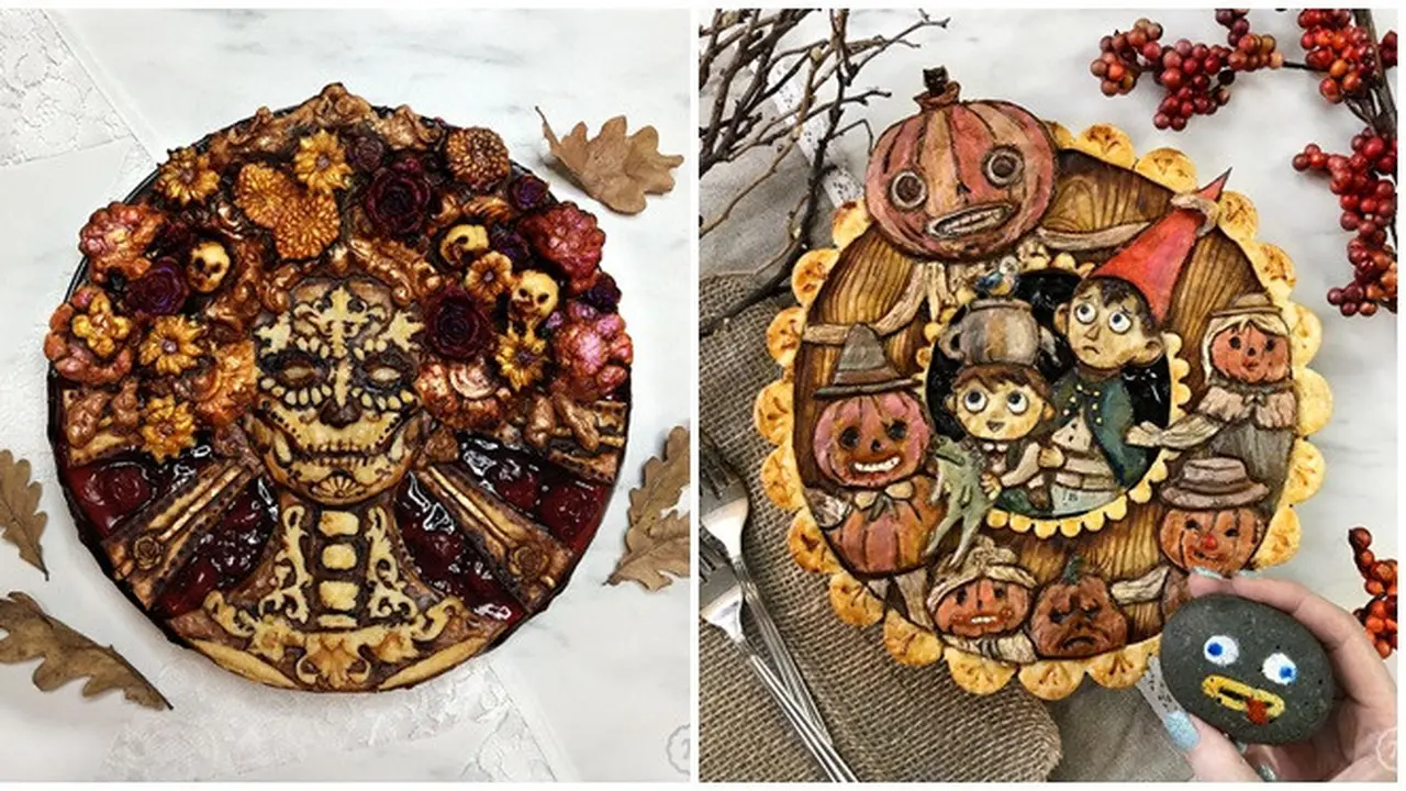 7 Bentuk Kue Pie Bertema Halloween Ini Unik Banget, Bikin Sayang Dimakan