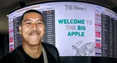 Perjalanan saya, Hery Kurniawan, sebagai jurnalis KLY Sports yang meliput Piala Dunia 2026 di Amerika Serikat, memasuki horizon baru. Bandara John F. Kennedy (JFK) jadi tempat pertama saya menginjakkan kaki di Negeri Paman Sam. (Bola.com/Hery Kurniawan)