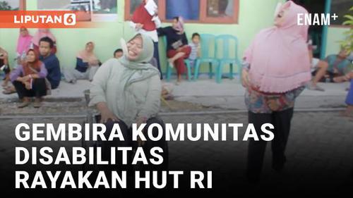 VIDEO: Komunitas Disabilitas Meriahkan Peringatan HUT Ke-77 Republik Indonesia