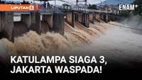 Air Katulampa Naik Drastis, Ancaman Kiriman Air ke Jakarta