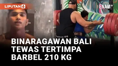 VIDEO: Binaragawan Bali Justyn Vicky Meninggal Dunia Usai Tertimpa Barbel 210 Kg