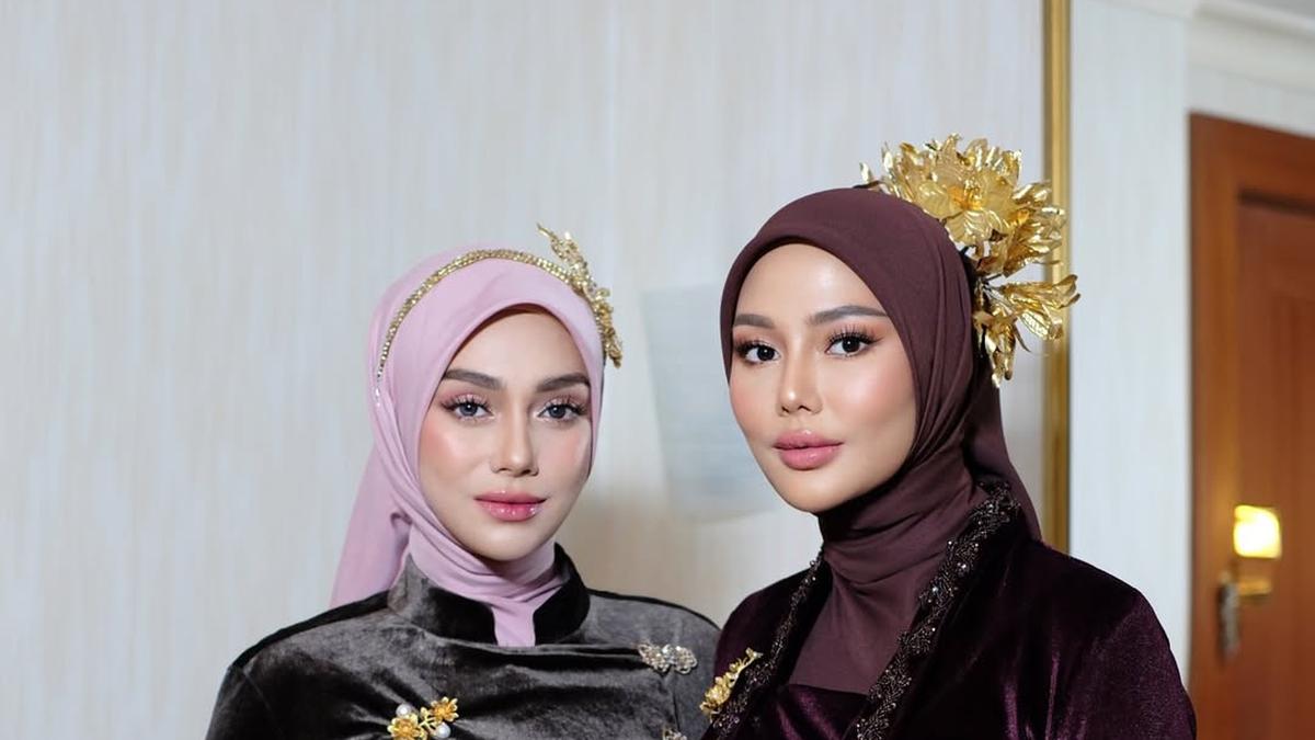 Adu Gaya Celine Evangelista dan Dara Arafah Hadiri HUT RI di Istana Merdeka, Sama-Sama Pakai Kebaya Beludru Hijab