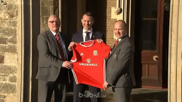 VIDEO: Ryan Giggs Jadi Manajer Baru Timnas Wales