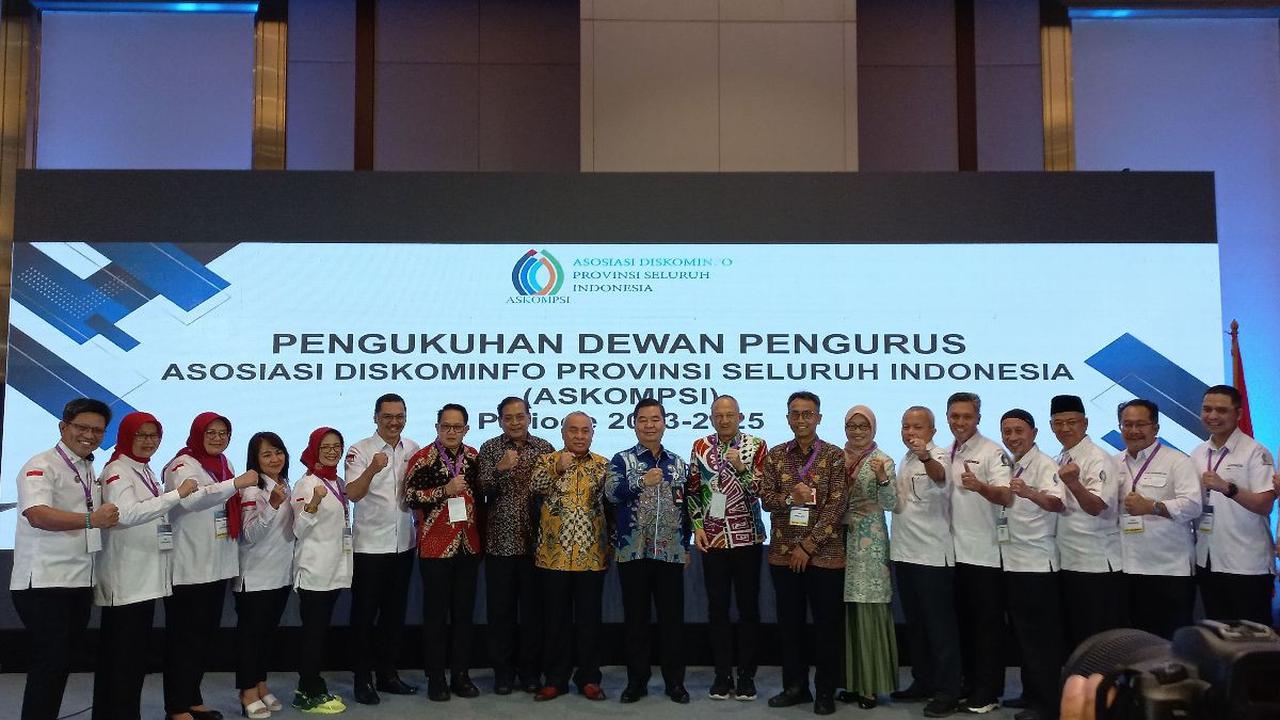 Kepala Dinas Komunikasi dan Informatika Kalimantan Timur, Muhammad Faisal, resmi menjabat sebagai Ketua ASKOMPSI periode 2023-2025.