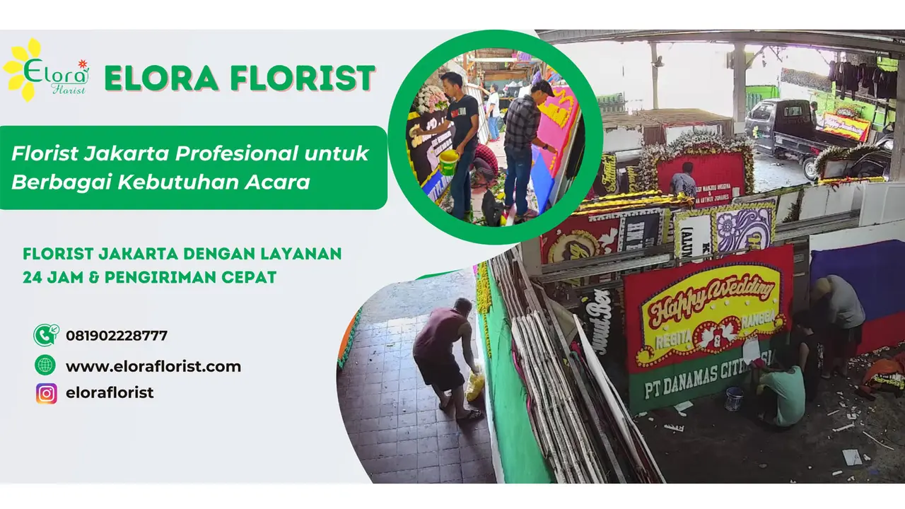 Elora Florist: Florist Jakarta dengan Layanan Bunga Terlengkap & Pengiriman Cepat