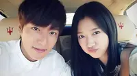 Kolaborasi Lee Min Ho dan Park Shin Hye Meriahkan Kegiatan Amal