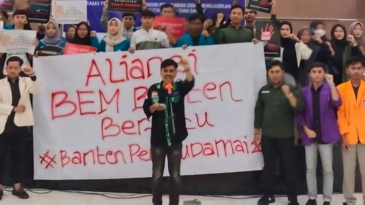 Mahasiswa Prihatin dengan Kondisi Pilkada Banten 2024, Ada Politisasi Hukum?