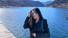 Las Vegas menjadi pilihan Salmafina Sunan sebagai destinasi liburannya kali ini. Di awal postingannya, mantan istri Taqy Malik itu juga sempat membagikan foto-fotonya saat berpose dengan latar belakang Willow Beach, Arizona. (Liputan6.com/IG/@salmafinasunan)
