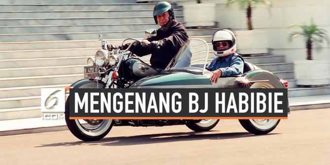VIDEO: Gaya BJ Habibie Naik Moge Bareng Pak Harto