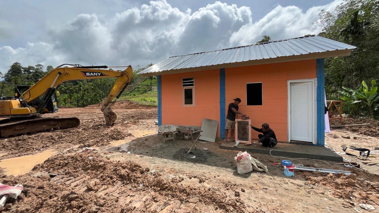 BNPB Bangun Hunian Sementara untuk Korban Bencana Banjir Bandang di Tapanuli Utara, Begini Penampakannya