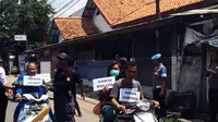 Penyidik Polresta Cirebon menggelar rekonstruksi kasus pembunuhan bos geng motor. (Liputan6.com/Panji Prayitno)