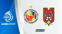 Semen Padang Vs Malut United. (Bola.com/Wiwig Prayugi)